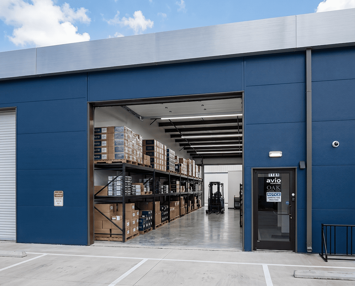 Avio Technologies drive-thru equipment manufacturer warehouse and distribution facility