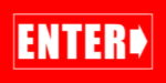Red directional sign reading "ENTER" with a right-pointing arrow.