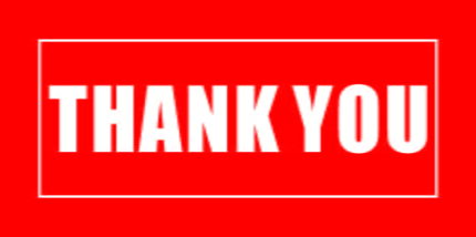 Letrero direccional rojo que dice "GRACIAS."