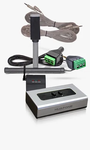 Avio Technologies drive-thru accessory kit with vehicle detector loop, cables, connectors, and control unit